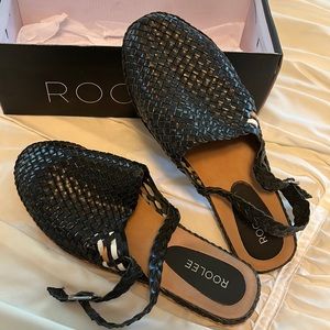 Roolee size 40 slip on sandal